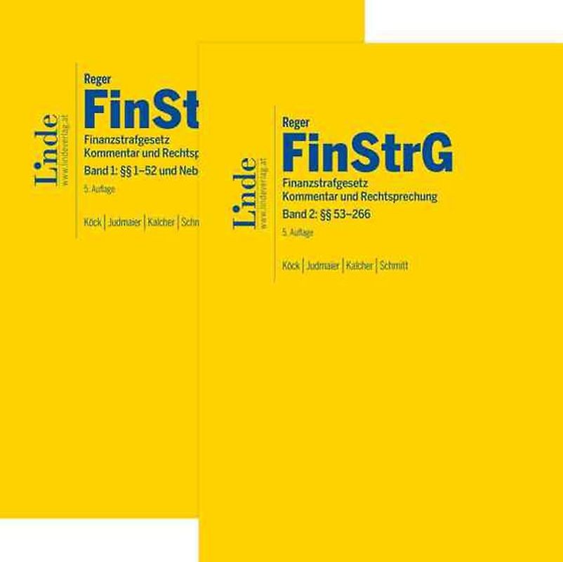 FinStrG | Finanzstrafgesetz - Paket Bd. 1+2