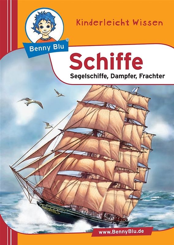 Benny Blu - Schiffe. Seegelschiffe, Dampfer, Frachter