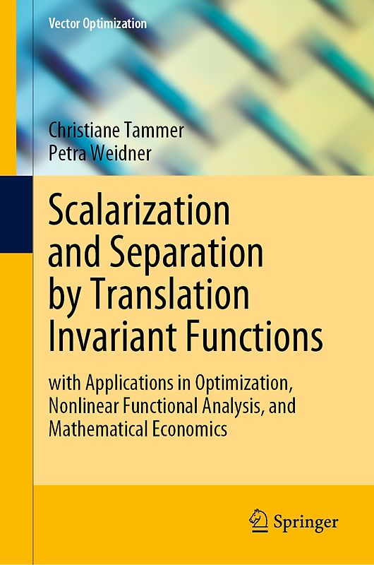Scalarization and Separation by Translation Invariant Functions