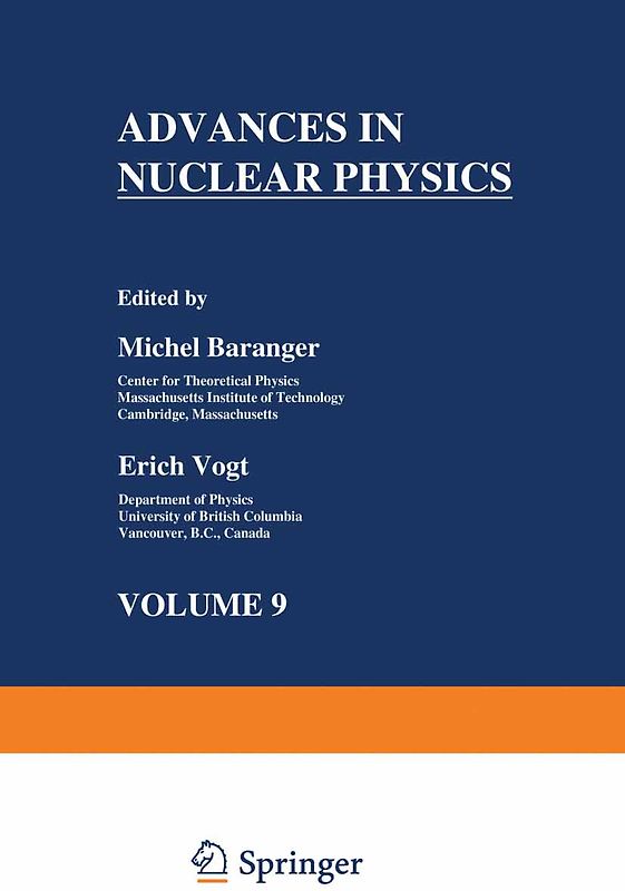 Advances in Nuclear Physics