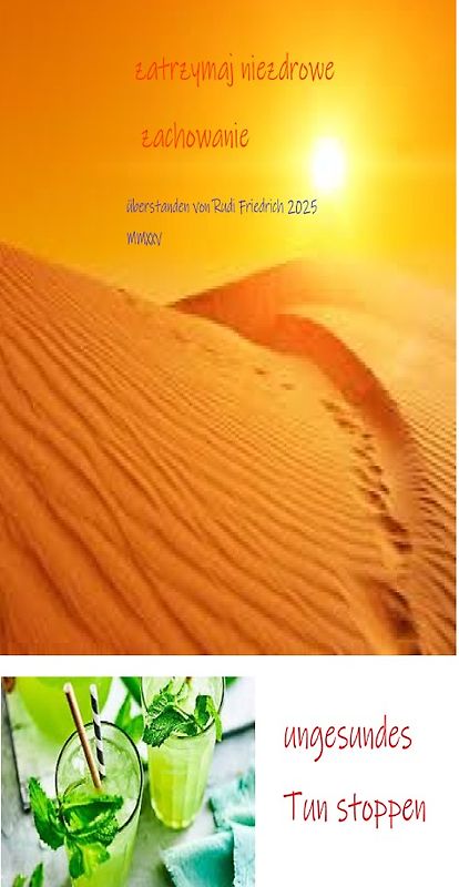 ungesundes Tun stoppen