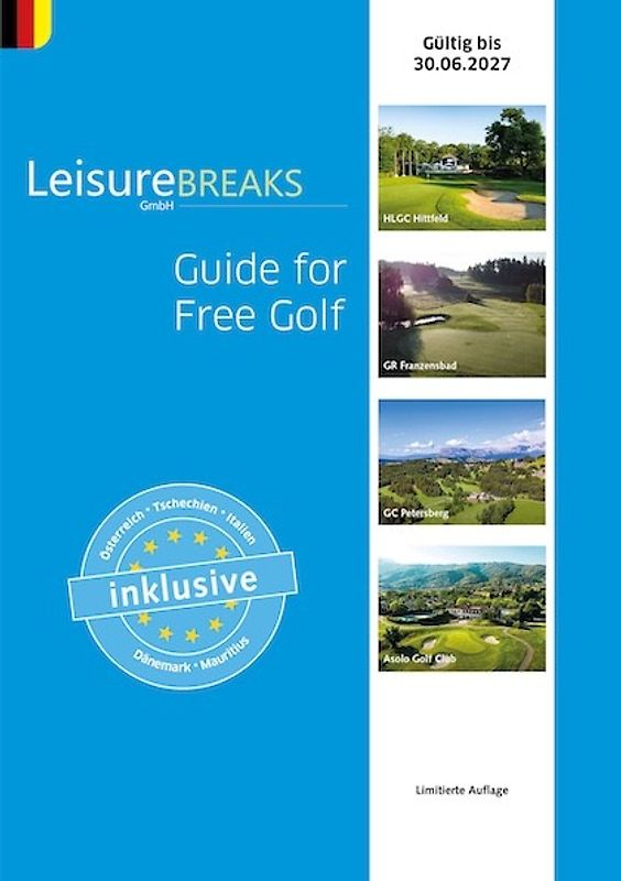 Guide for Free Golf 2026/2027