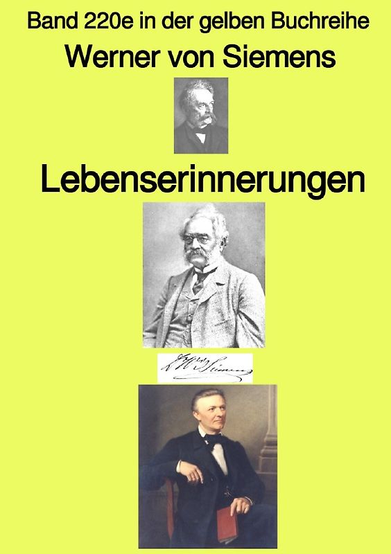 gelbe Buchreihe / Lebenserinnerungen – Band 220e in der gelben Buchreihe – Farbe – bei Jürgen Ruszkowski