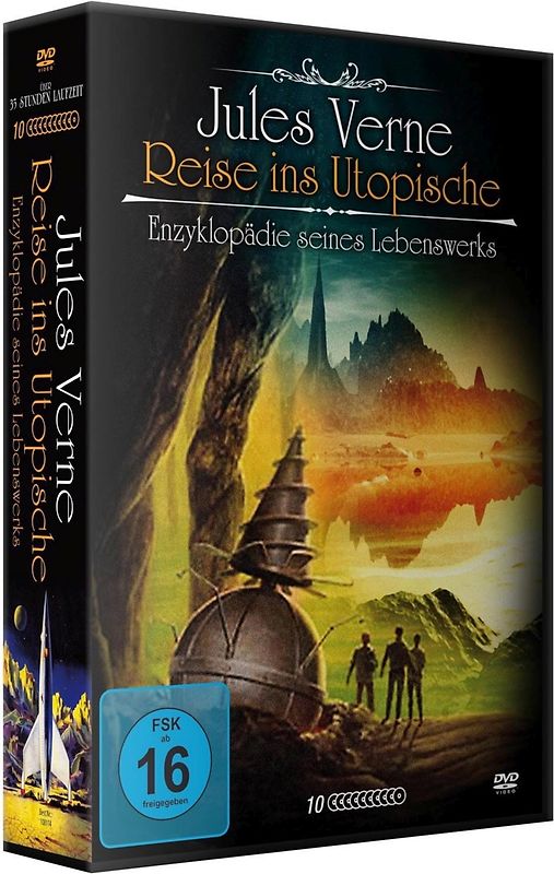 Jules Verne – 21 Fantasy & Science Fiction Klassiker [10 Discs] DVD