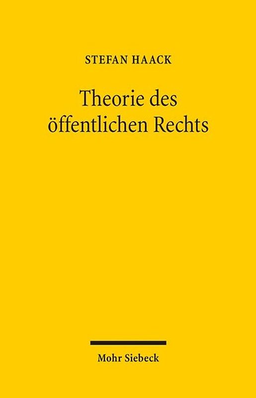 Theorie des öffentlichen Rechts