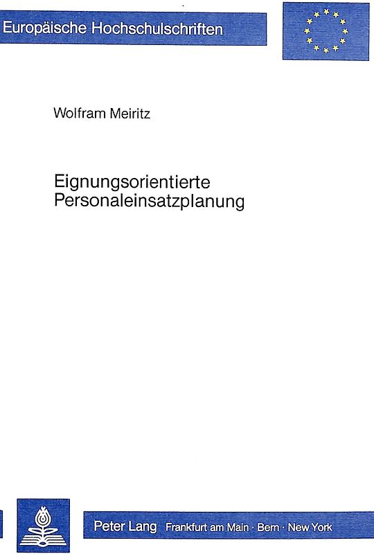 Eignungsorientierte Personaleinsatzplanung