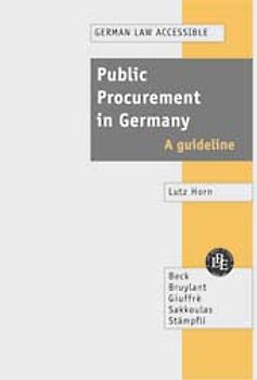 Public Procurement in Germany