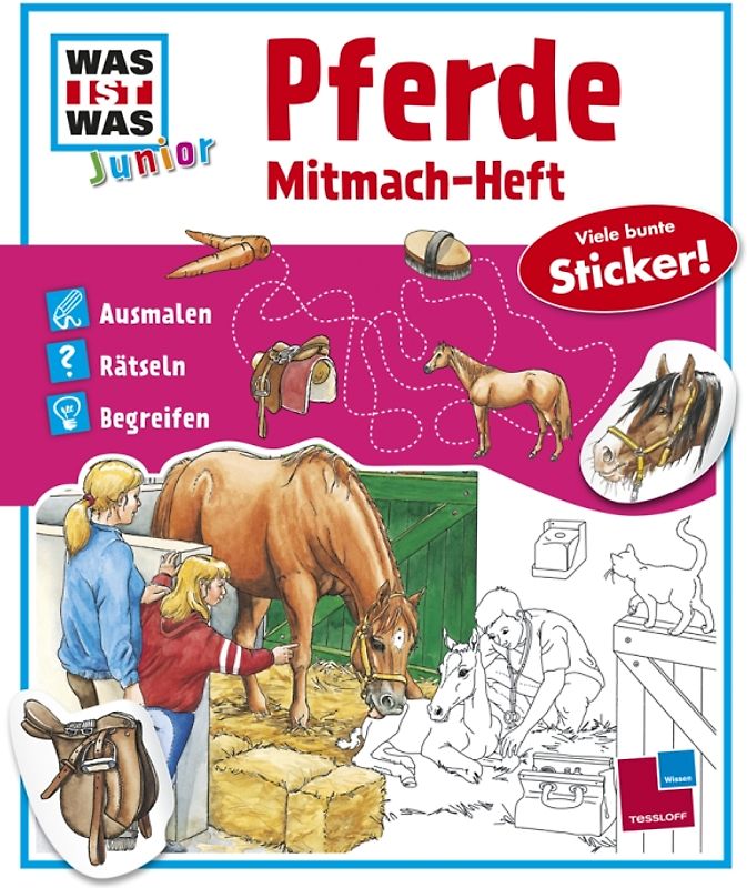 Mitmach-Heft Pferde
