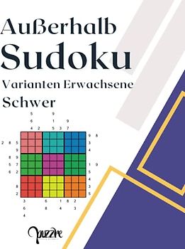 Außerhalb Sudoku Varianten Erwachsene Schwer: Sudoku Irregulär Fortgeschrittene