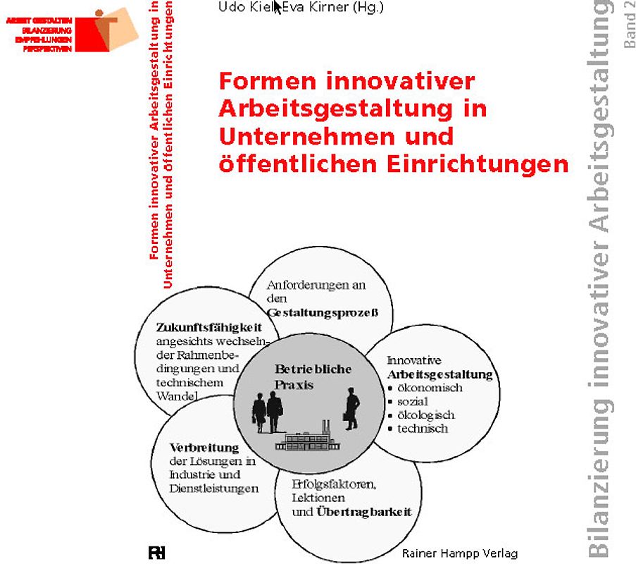 Formen innovativer Arbeitsgestaltung in Unternehmen und öffentlichen Einrichtungen