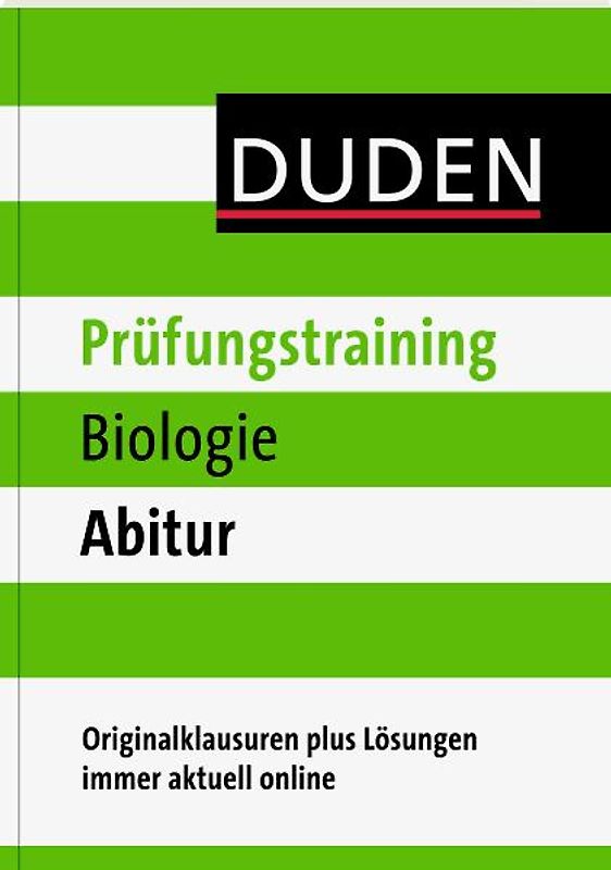 Prüfungstraining Biologie Abitur