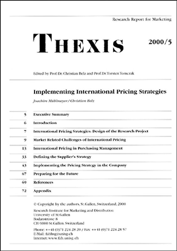 Implementing International Pricing Strategies