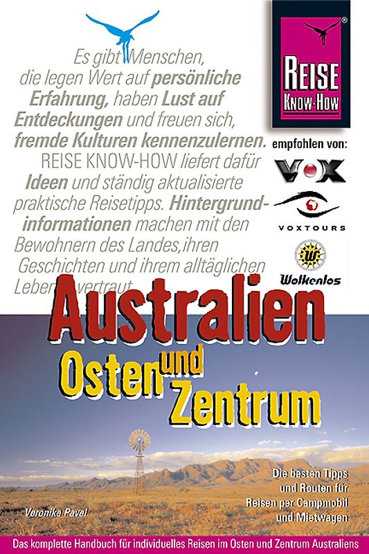 Australien. Osten und Zentrum