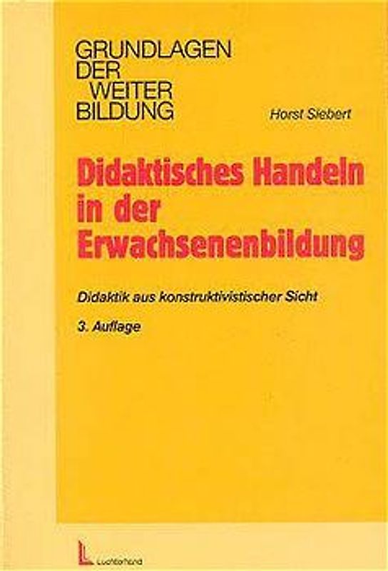 Didaktisches Handeln in der Erwachsenenbildung