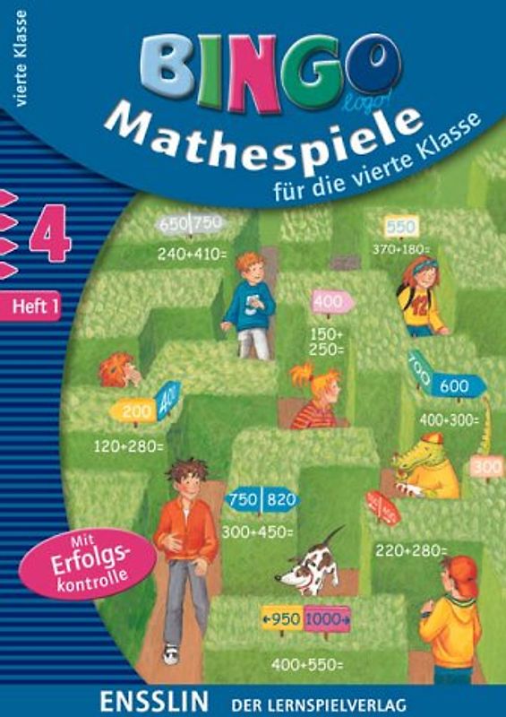 Mathespiele 4, Heft 1