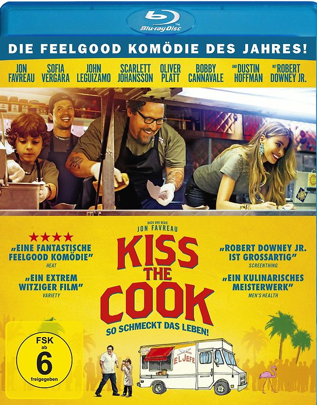 Kiss the Cook - So schmeckt das Leben! Blu-ray Disc