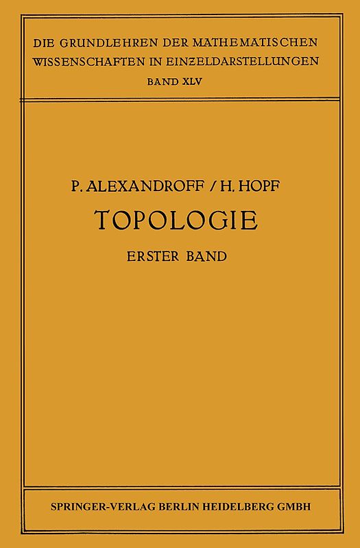 Topologie I