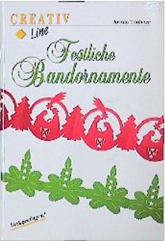 Festliche Bandornamente