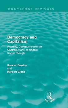 Democracy and Capitalism (Routledge Revivals)