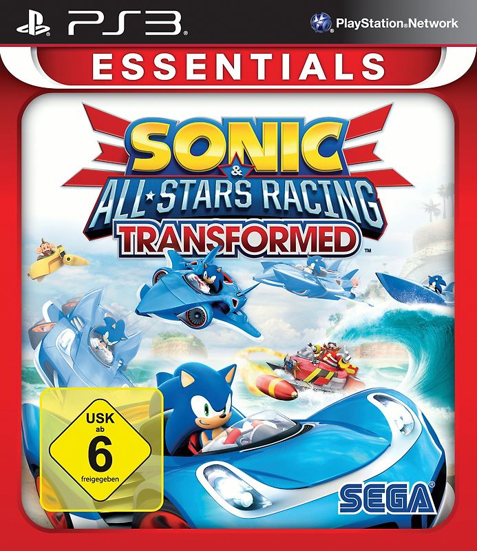 Sonic All-Stars Racing Transformed Essentials PlayStation 3