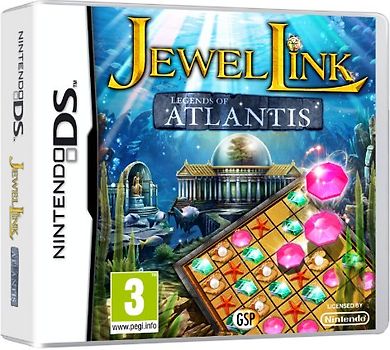 AVANQUEST JEWEL LINK LEGENDS OF ATLANTIS Nintendo DS