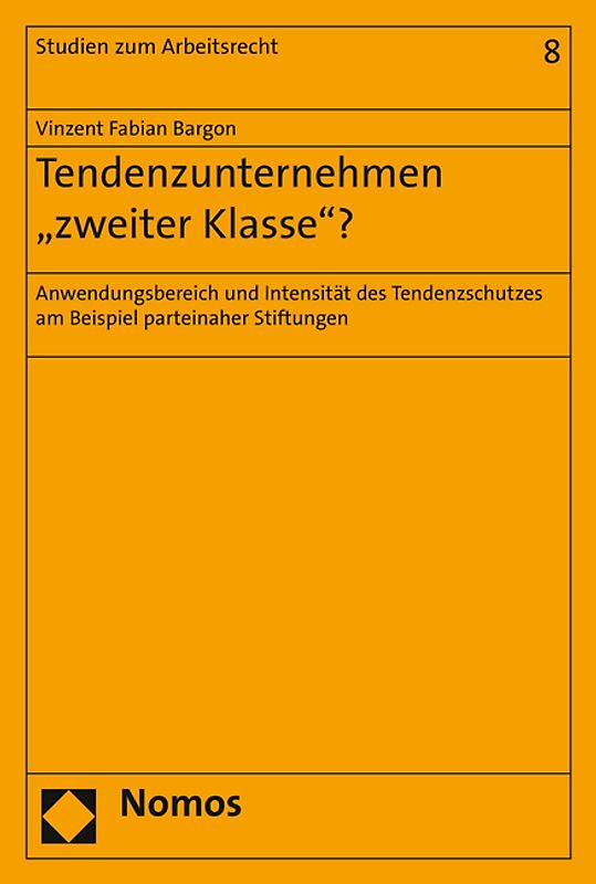 Tendenzunternehmen 'zweiter Klasse'?
