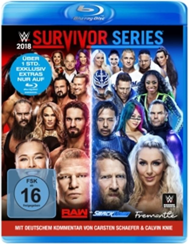 WWE: Survivor Series 2018 Blu-ray Disc