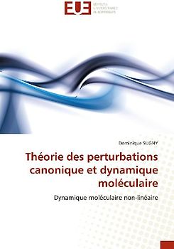 Théorie des perturbations canonique et dynamique moléculaire