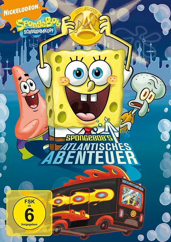 SpongeBob's Atlantisches Abenteuer DVD