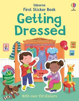 First Sticker Book Getting Dressed