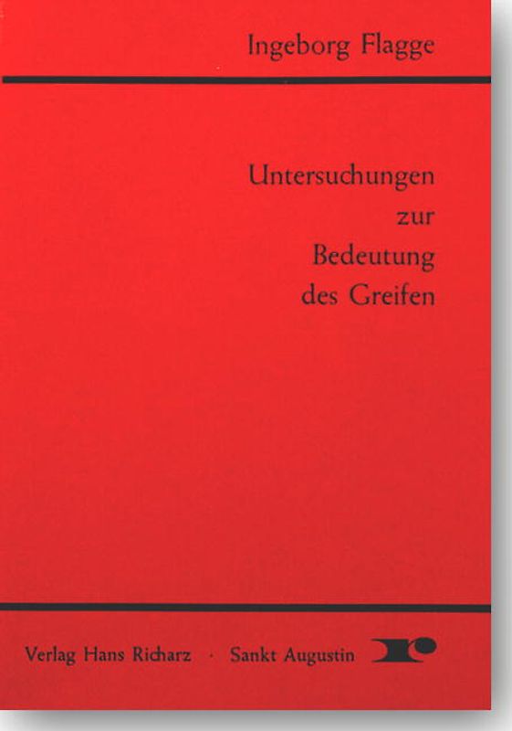 Untersuchungen zur Bedeutung des Greifen