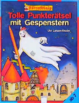 Tolle Punkträtsel mit Gespenstern. Ab 7
