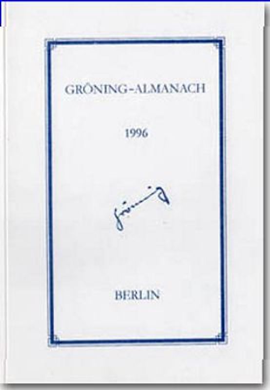 Bruno Groening - Almanach 1996