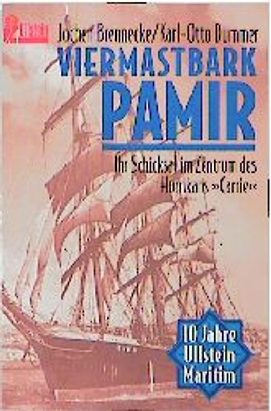 Viermastbark Pamir. Ihr Schicksal im Zentrum des Hurrikan "Carrie"