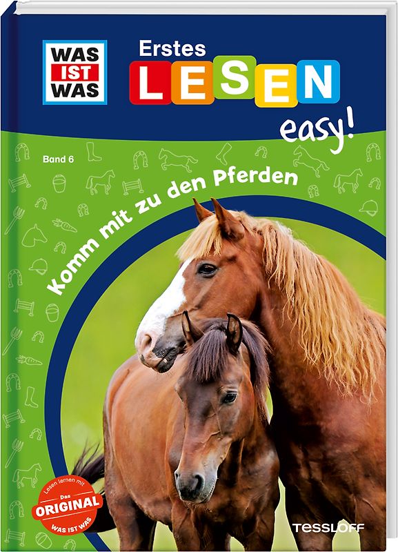 WAS IST WAS Erstes Lesen easy! Band 6. Komm mit zu den Pferden