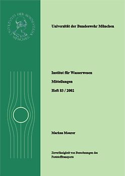 Zuverlässigkeit von Berechnungen des Festofftransports