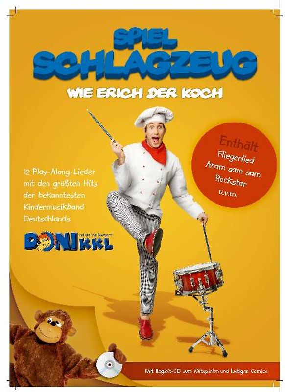 Spiel Schlagzeug wie Erich der Koch