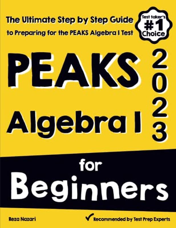 PEAKS Algebra I for Beginners: The Ultimate Step by Step Guide to Acing PEAKS Algebra I