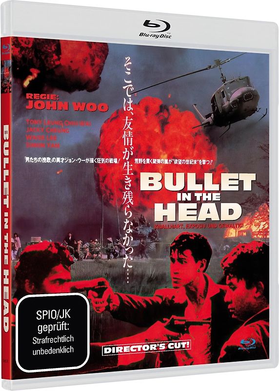 John Woo: BULLET IN THE HEAD - COVER A Blu-ray Disc