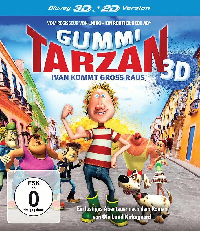 Gummi-Tarzan - Ivan kommt groß raus 3D [inkl. 2D Version] 3D Blu-ray Disc