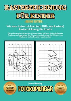 Wie man Autos zeichnet (mit Hilfe von Rastern) - Rasterzeichnung für Kinder