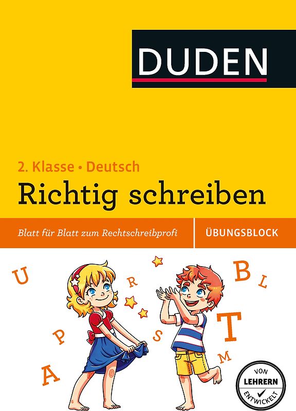 Richtig schreiben - Übungsblock 2. Klasse