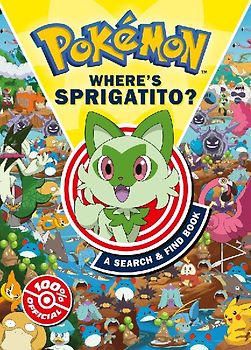 Pokemon Where's Sprigatito: A Search & Find Book
