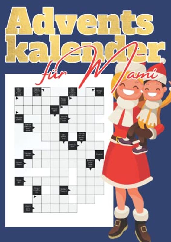 Adventskalender für Mami: Großdruck Kreuzworträtsel für eine rätselreiche Adventszeit