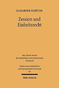 Zession und Einheitsrecht