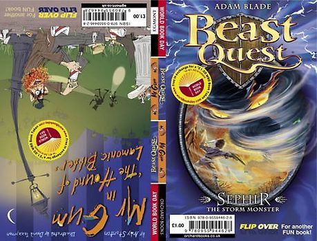 Mr. Gum in the Hound of the Lamonic Bibber / Sephir the Storm Monster (Beast Quest) - World Book Day Stock Pack