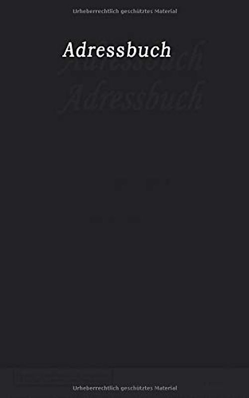 Adressbuch