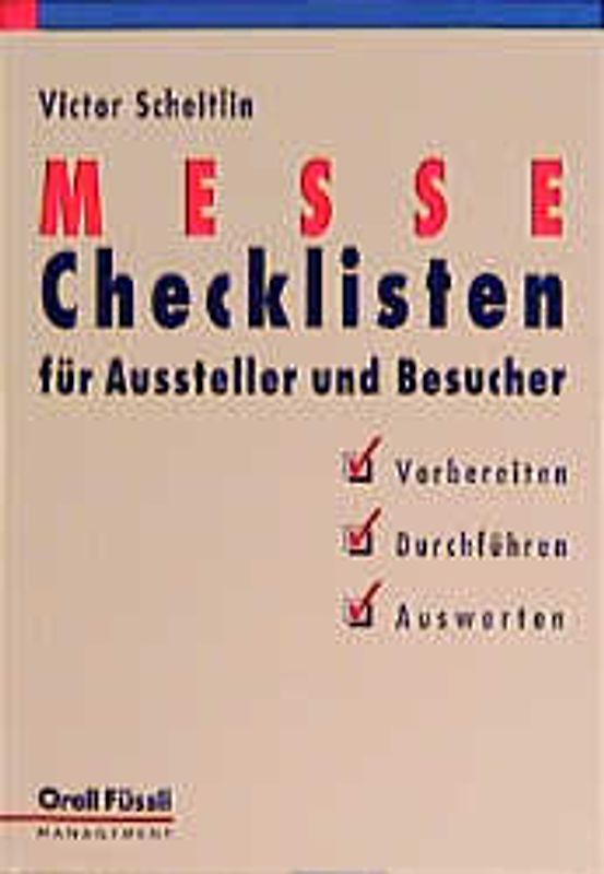 Messe - Checklisten für Aussteller und Besucher
