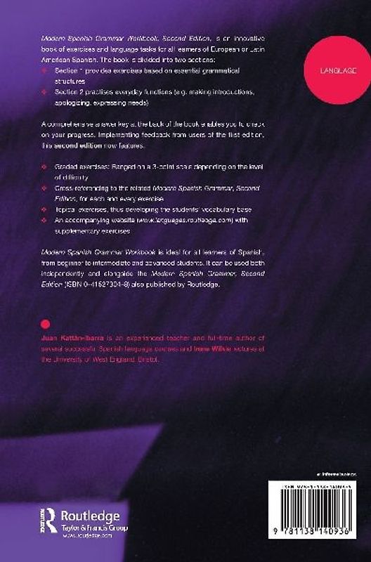 Modern Spanish Grammar Workbook