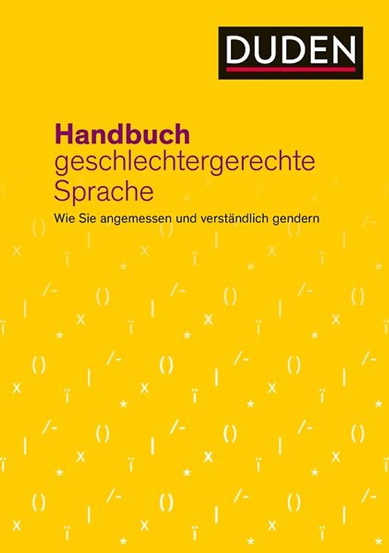 Handbuch geschlechtergerechte Sprache